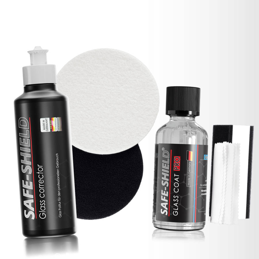 Glas Polieren & Versiegeln Set