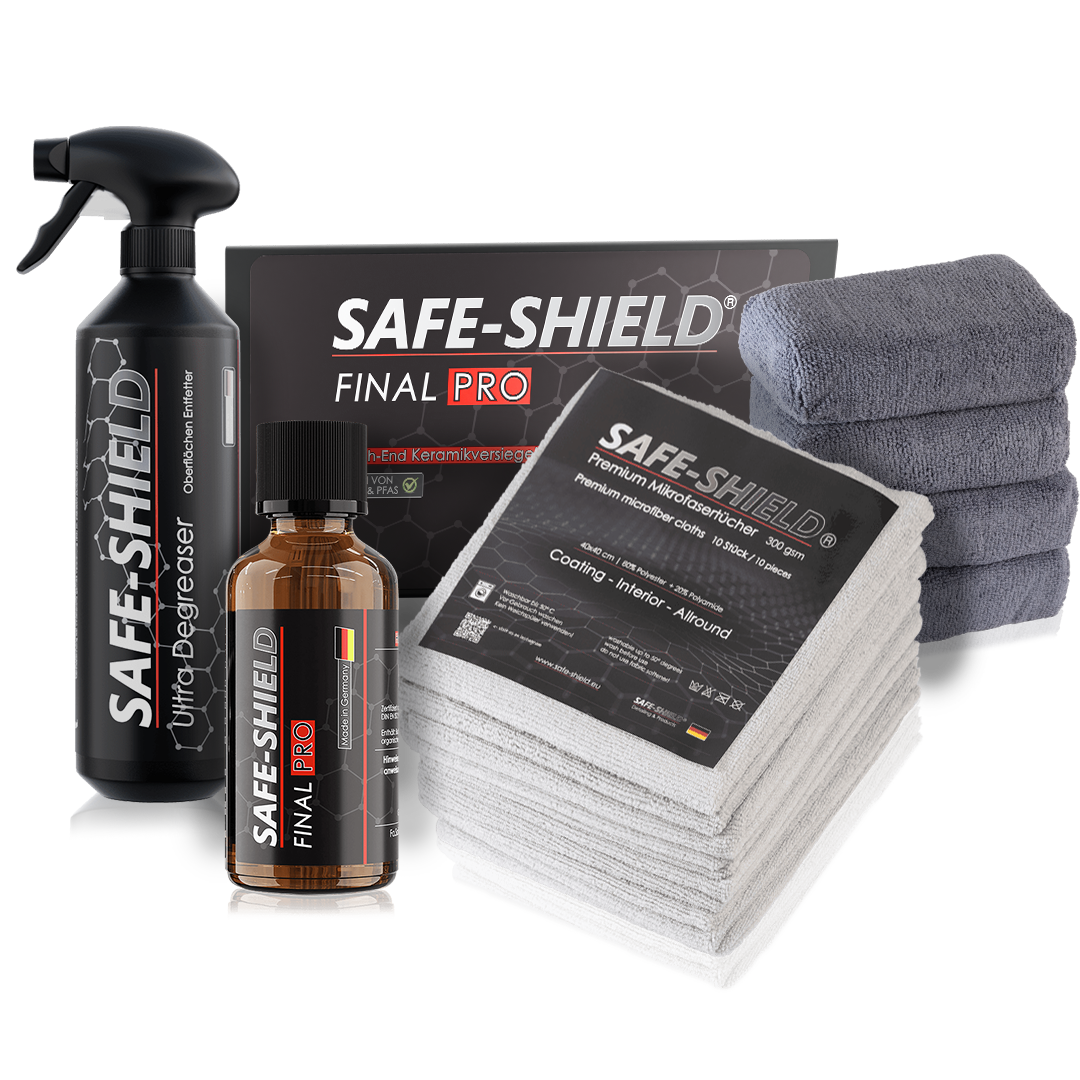 Safe-Shield Final PRO keramische-coatingset met accessoires
