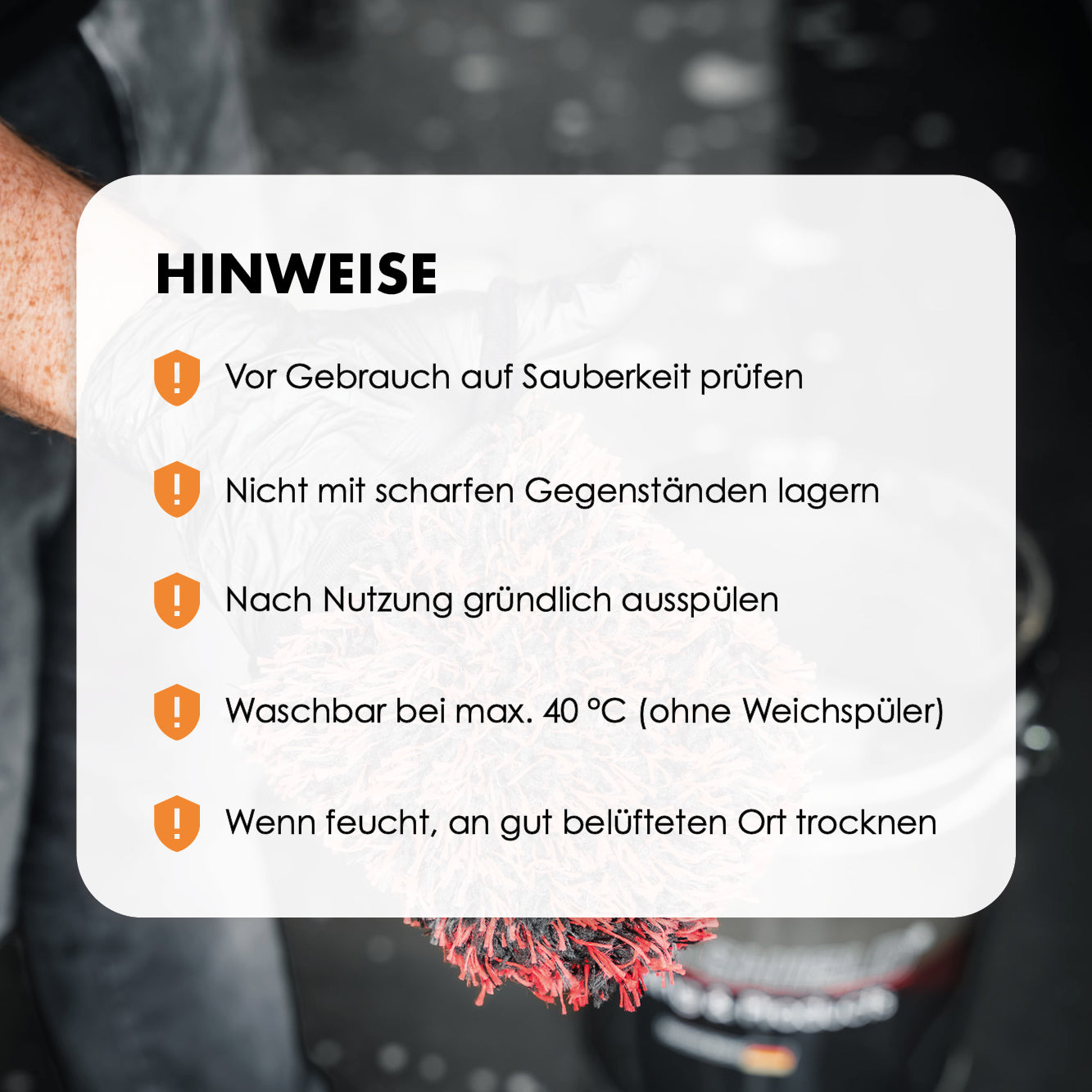 Felgen Waschhandschuh / Wheel Mitt
