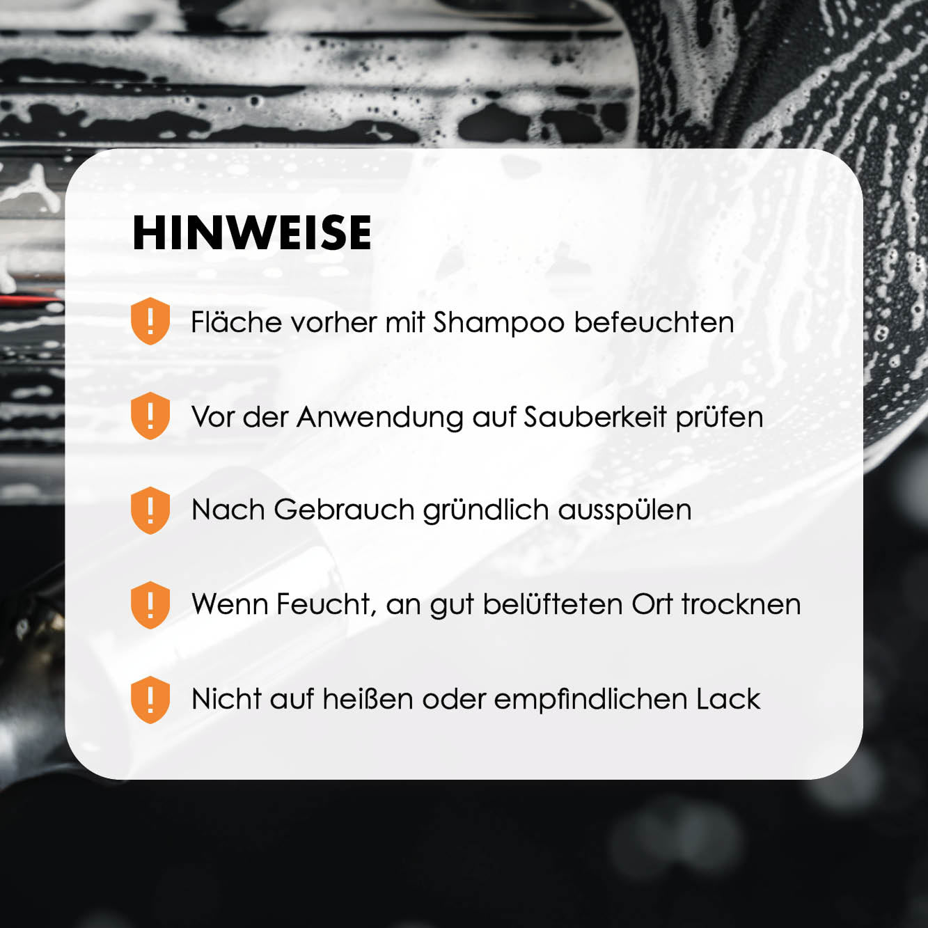 anleitung  hinweise