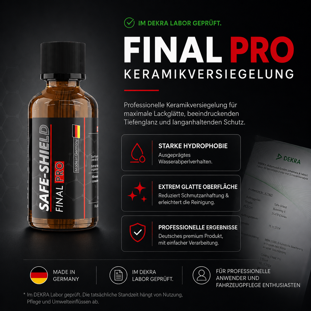 Keramikversiegelung Set Final PRO