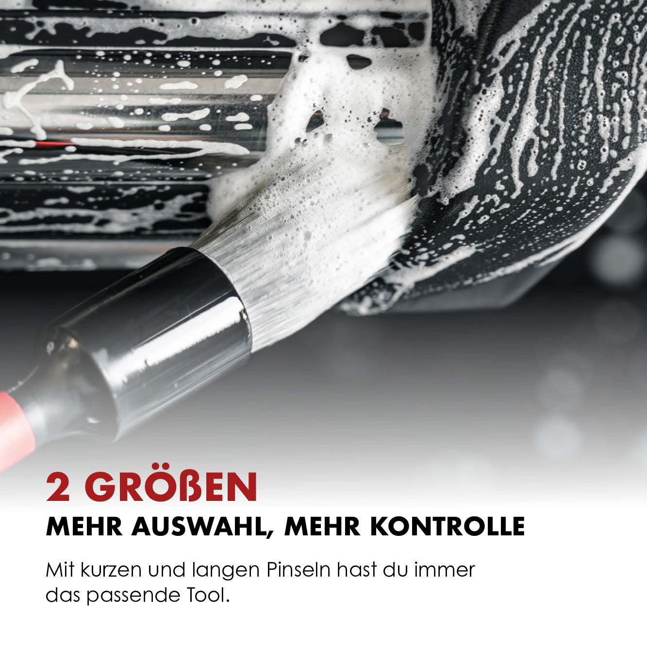 pinsel allround im einsatz mit text